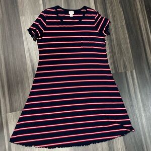 Red, White and Blue shift dress